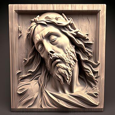 3D model st jesus (STL)